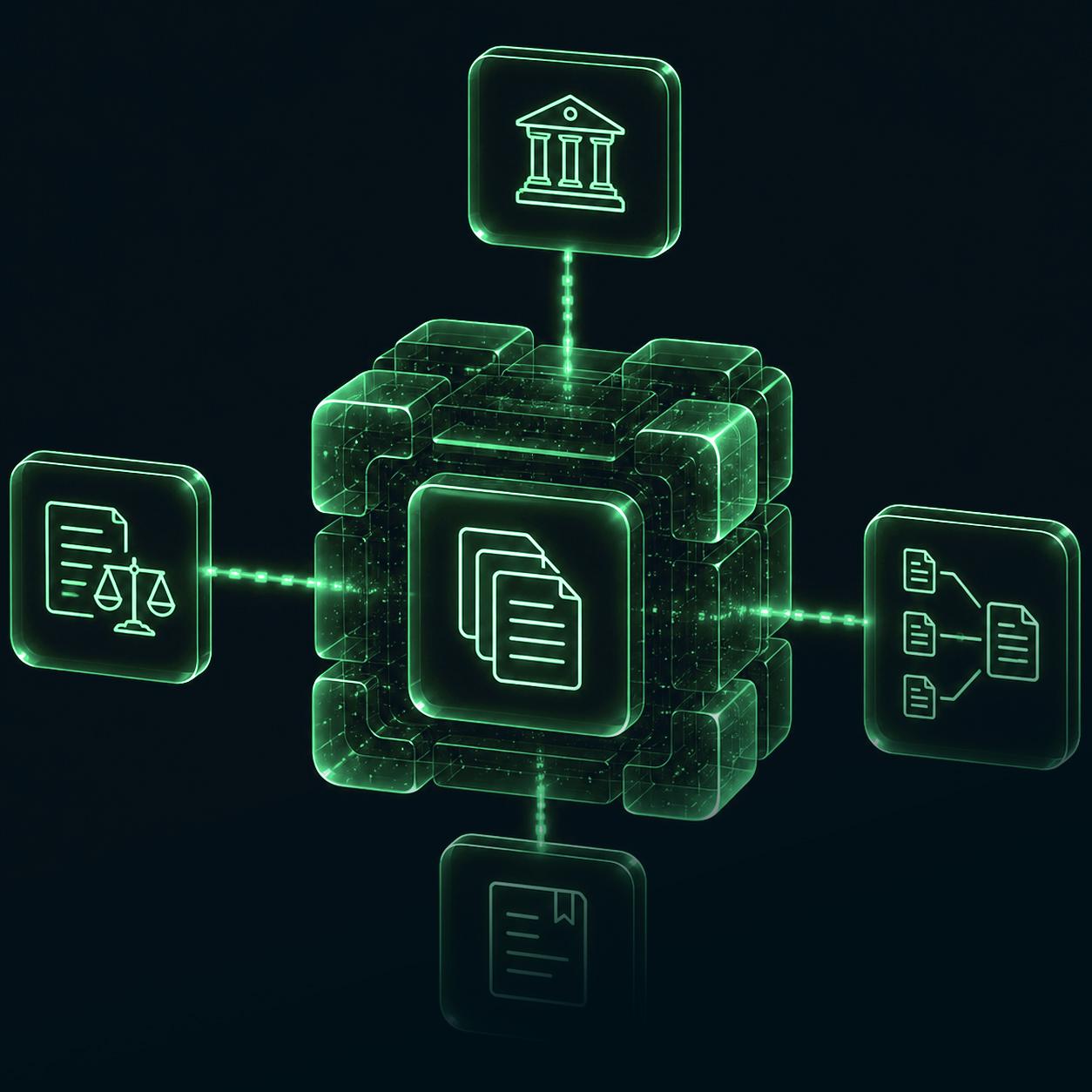 UPX AI agent connected to the operation's applications